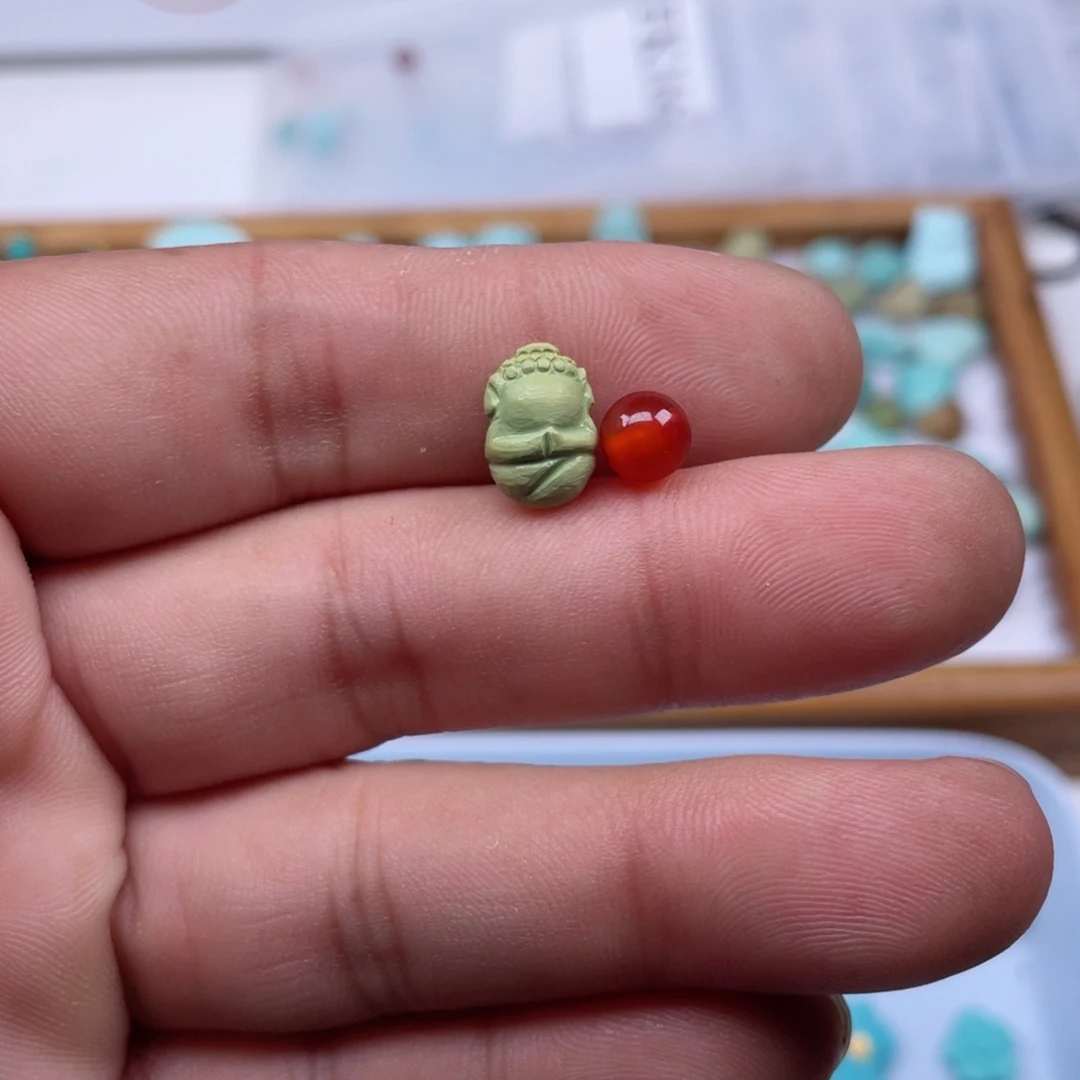 颈饰未镶嵌南红玛瑙173