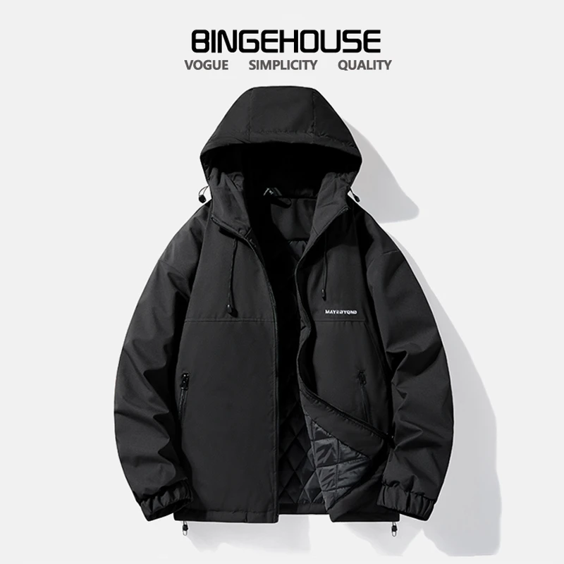 防水棉服男装冬季款爆款2025新款男款男生防寒服男士冬装外套棉衣