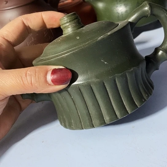 手工制作宜兴紫砂