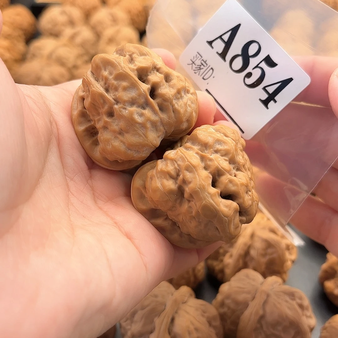 文玩核桃把件蛙蛙精品41度43