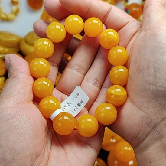 手绳蜜蜡未镶嵌同料手串15十