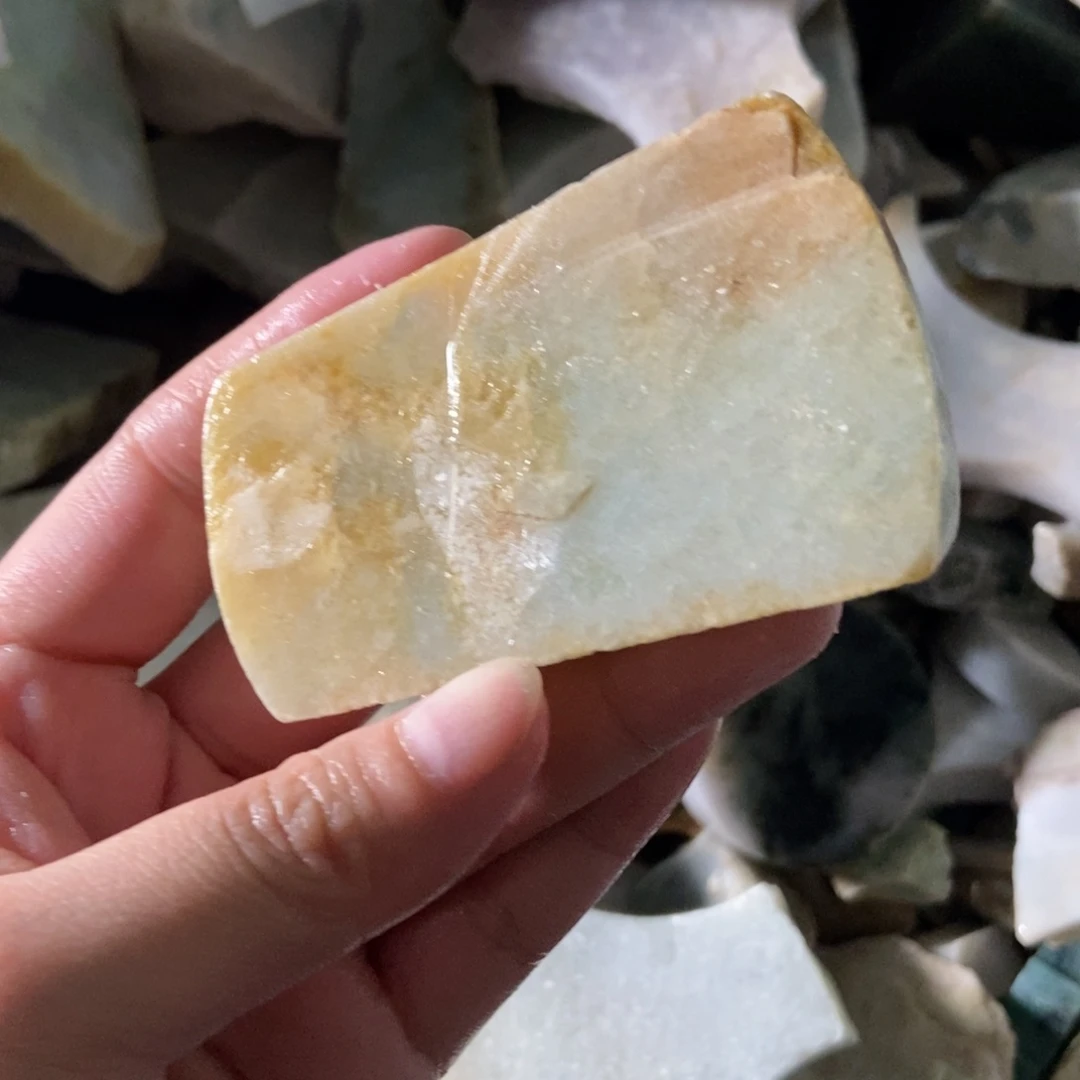 翡翠挂件未镶嵌天然翡翠