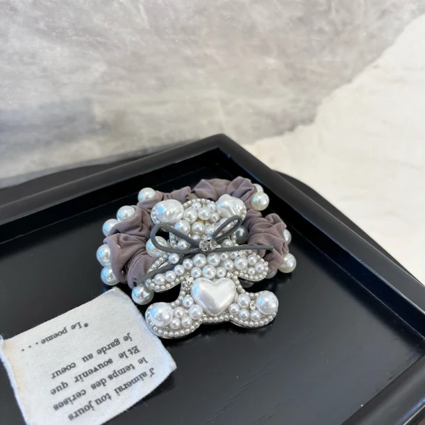 蝴蝶结小熊zz发圈FQ355