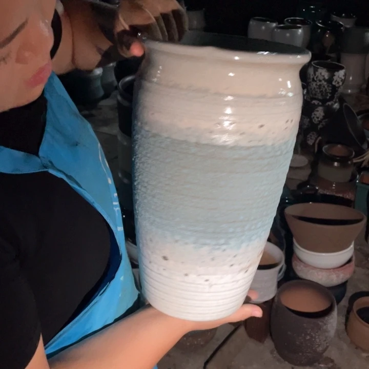 紫砂花盆口19高33正品正品