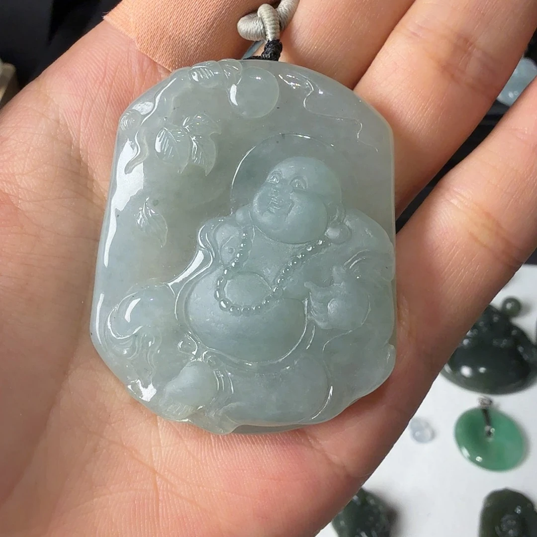 裸石翡翠翡翠佛牌