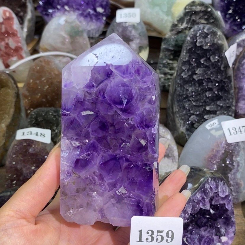 【闪购商品】未镶嵌大型摆件（非配饰）紫晶