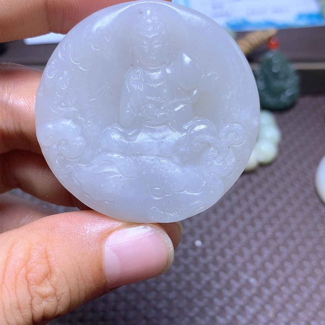 颈饰未镶嵌和田玉