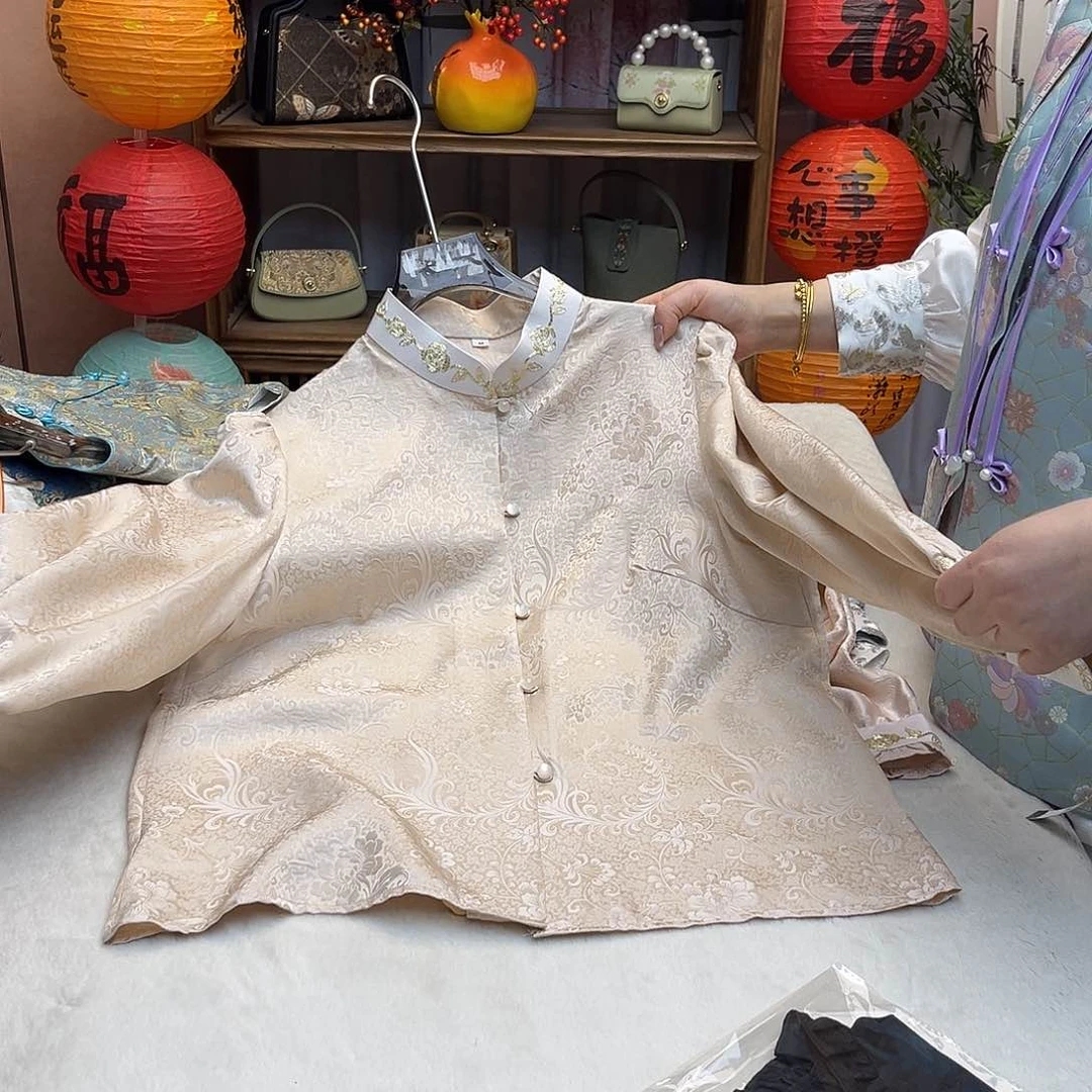 刺绣福利衬衫福利衬衫M