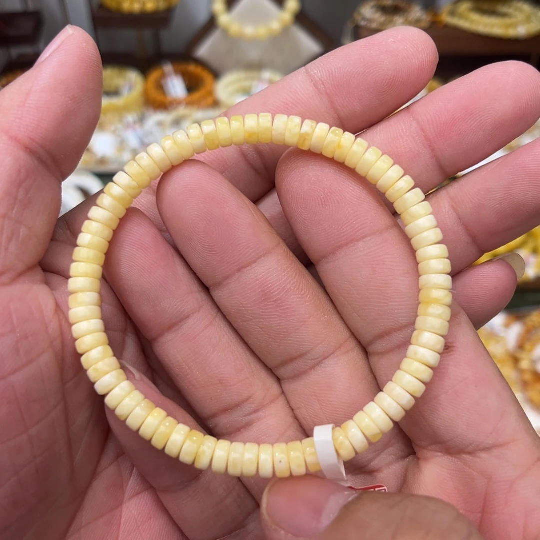 蜜蜡未镶嵌裸石5.5mm