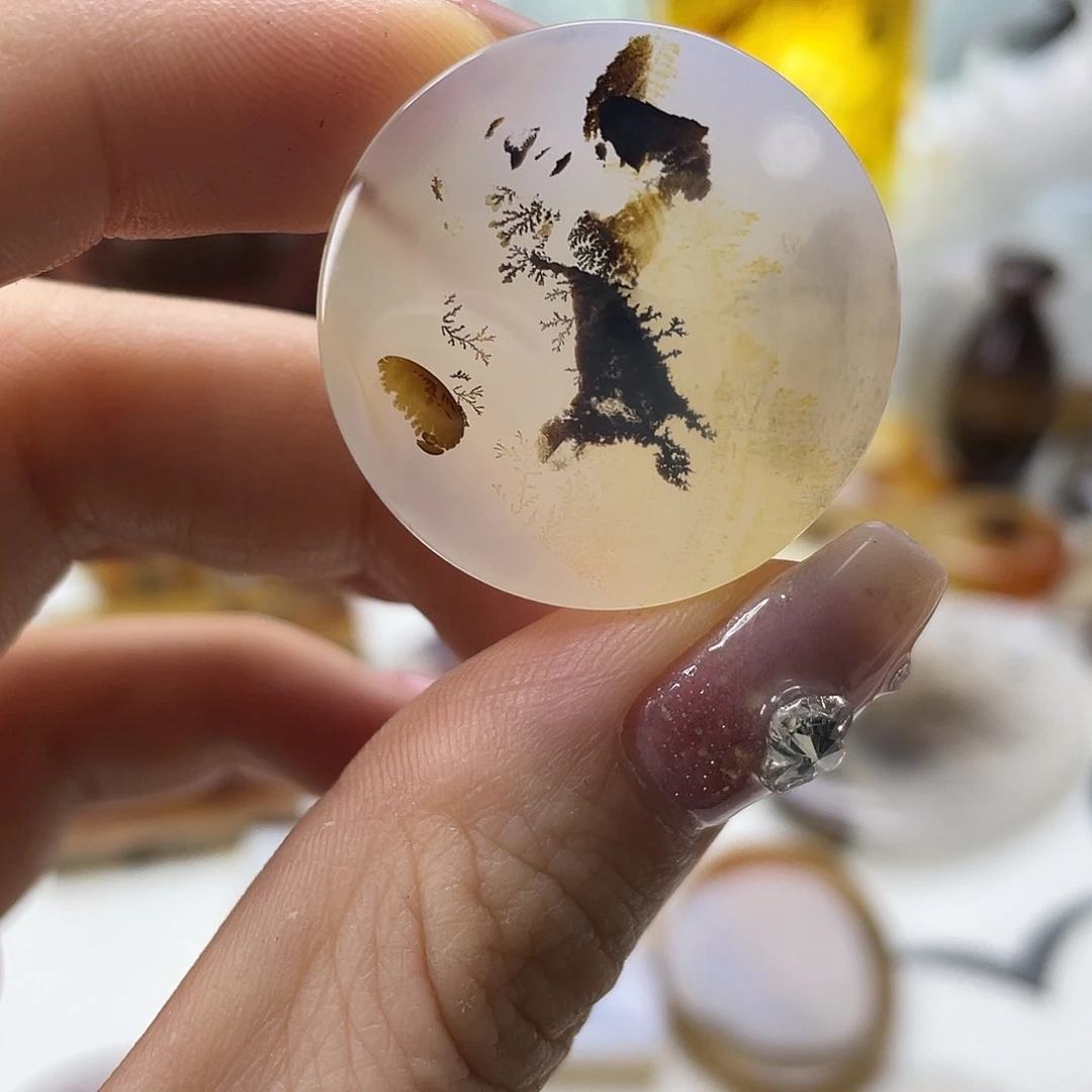 玛瑙/玉髓未镶嵌珠宝半成品