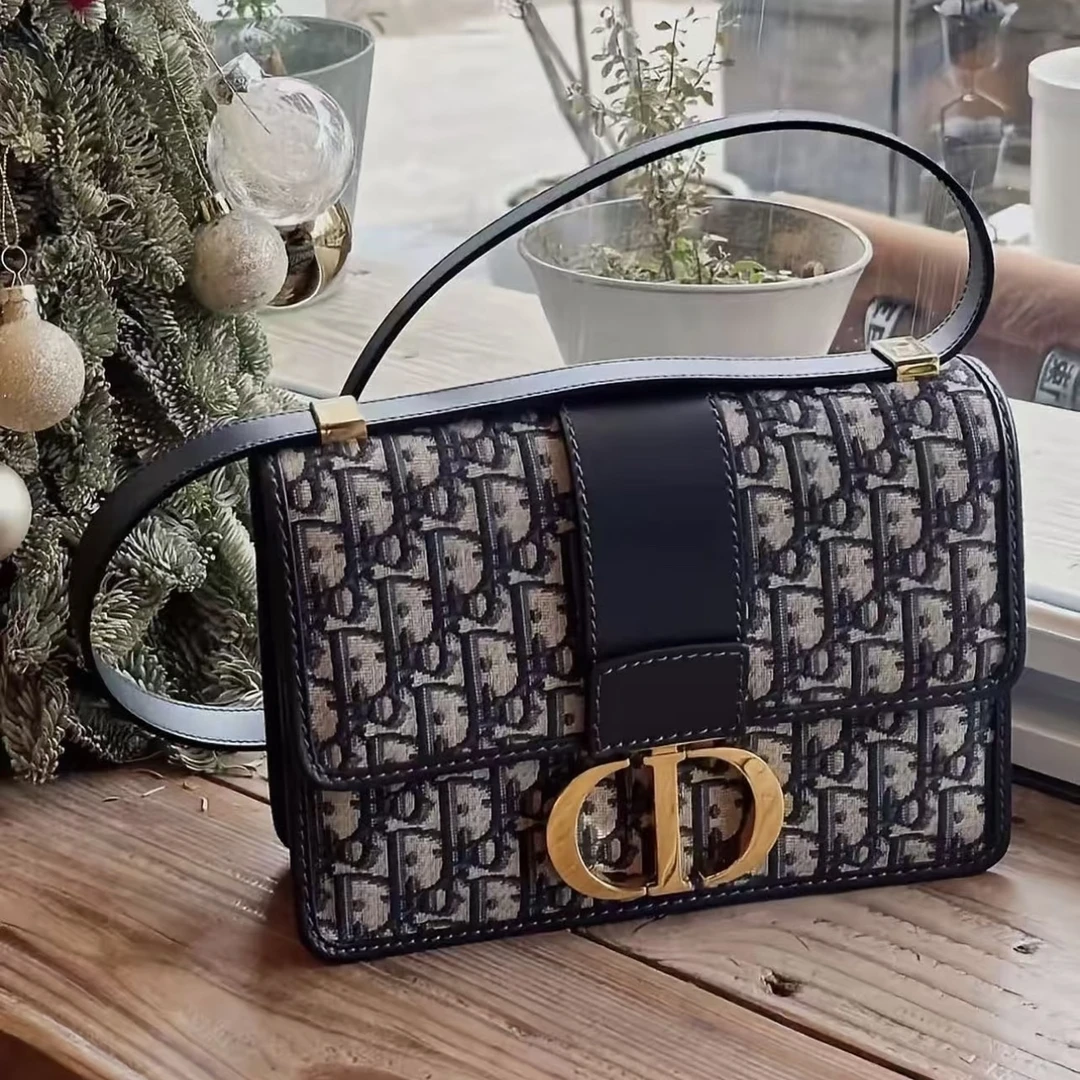 99新 DIOR/迪奥 Dior 老花蒙田30单肩包 26070063-01