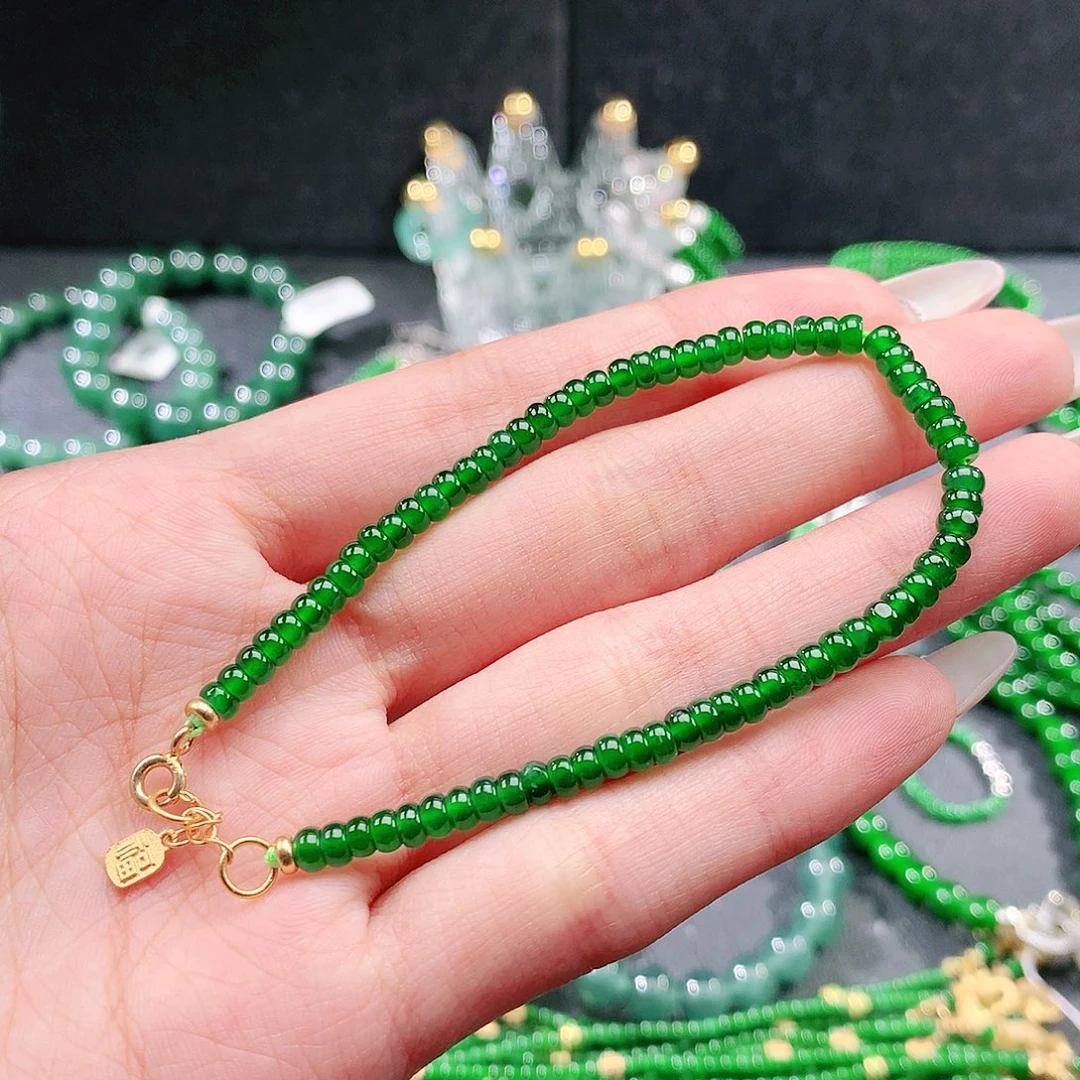 翡翠未镶嵌手链手链