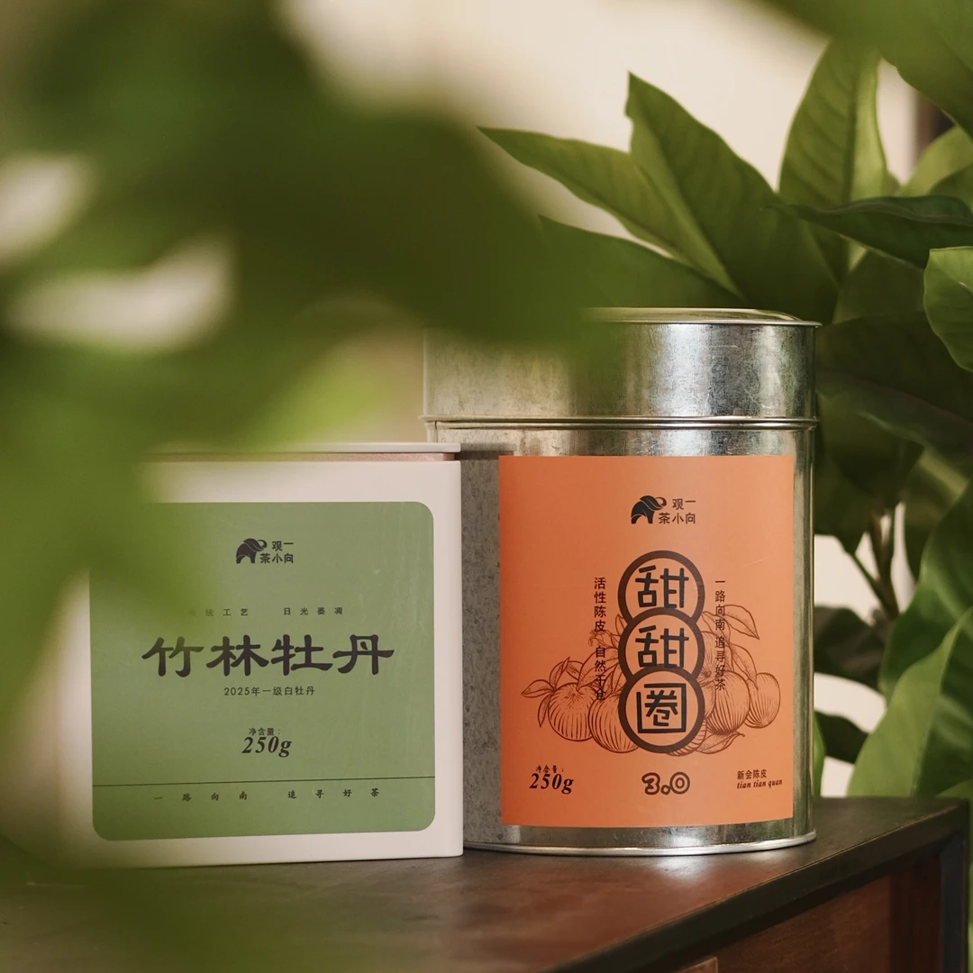 观一茶堂 | 隐藏囤茶款 福建点头镇 2025年竹林一级白牡丹250g