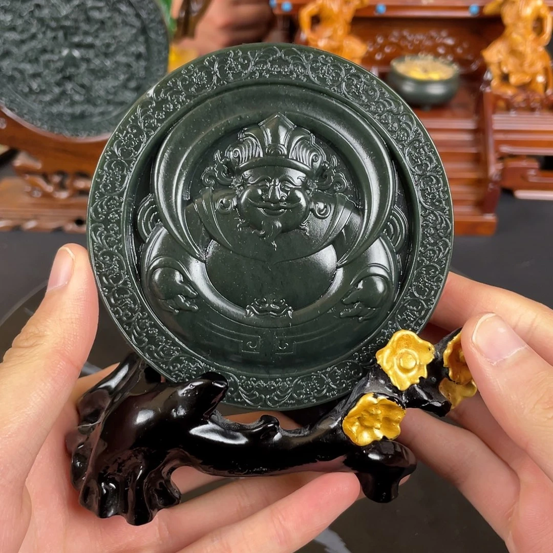 和田玉未镶嵌摆件