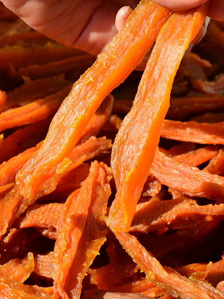 狼牙山农家蜜薯干纯手工制作香甜软糯自然风干零添加烟薯25红薯干