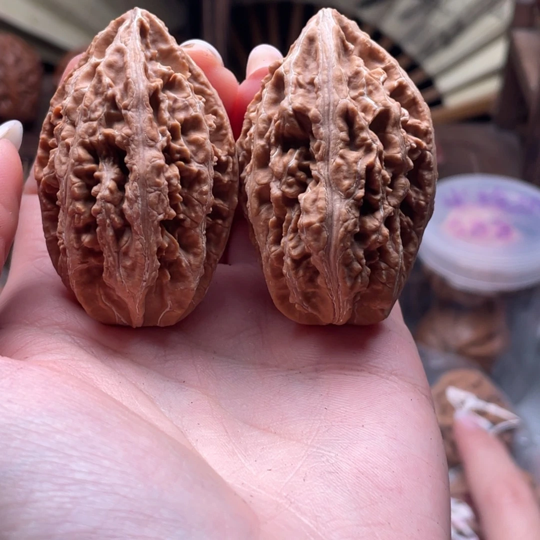 文玩核桃把件楸刀鱼121