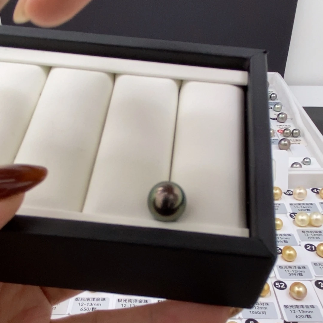 海水珍珠裸珠大溪地海水珍珠