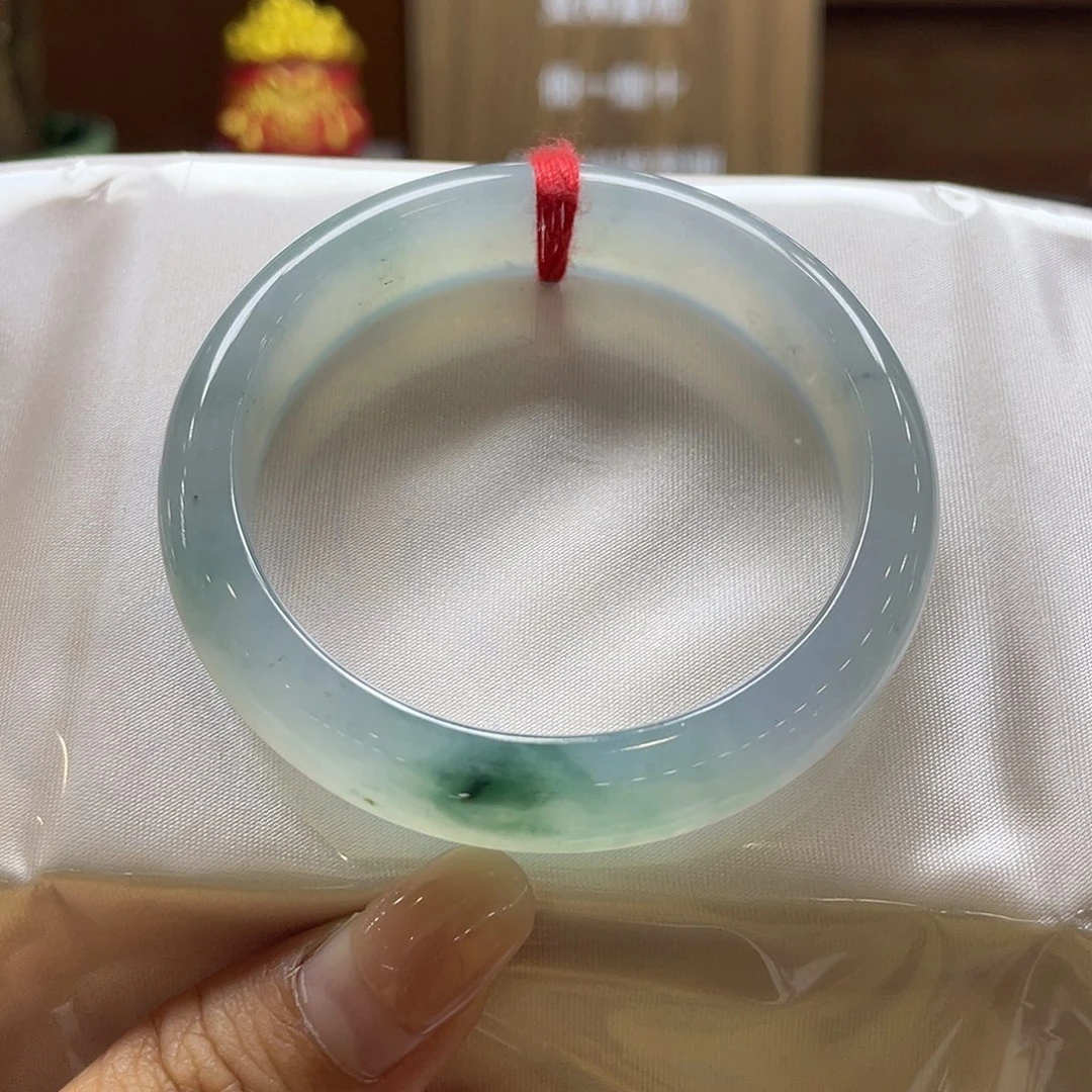 翡翠未镶嵌手镯36 号链接