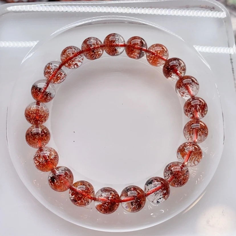 【闪购商品】水晶手串未镶嵌黄***是纯天然