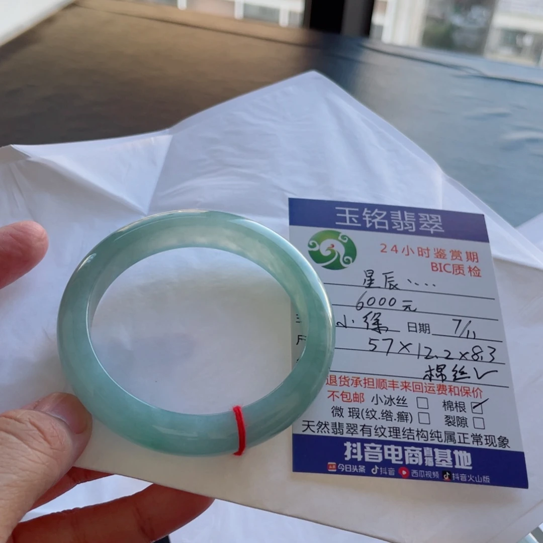星***海翡翠未镶嵌手镯翡翠手镯