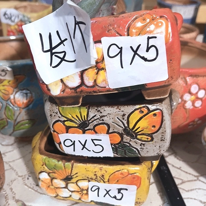 多肉花盆满15包邮