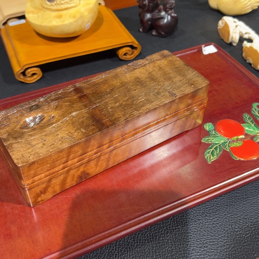 灰***狼乌木类成套家具龙眼木文玩盒
