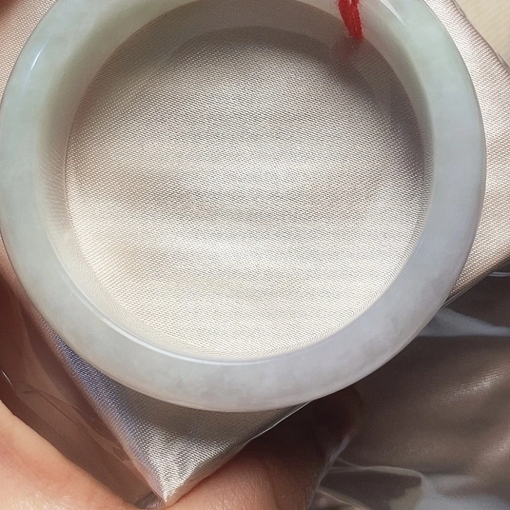 翡翠未镶嵌手镯51-52圈口