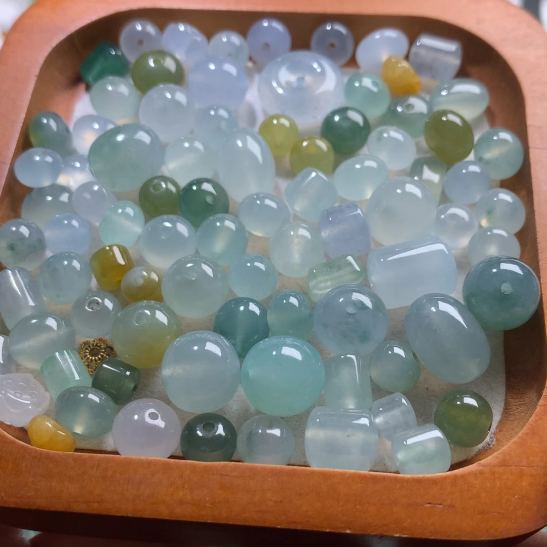 散珠翡翠翡翠珠子