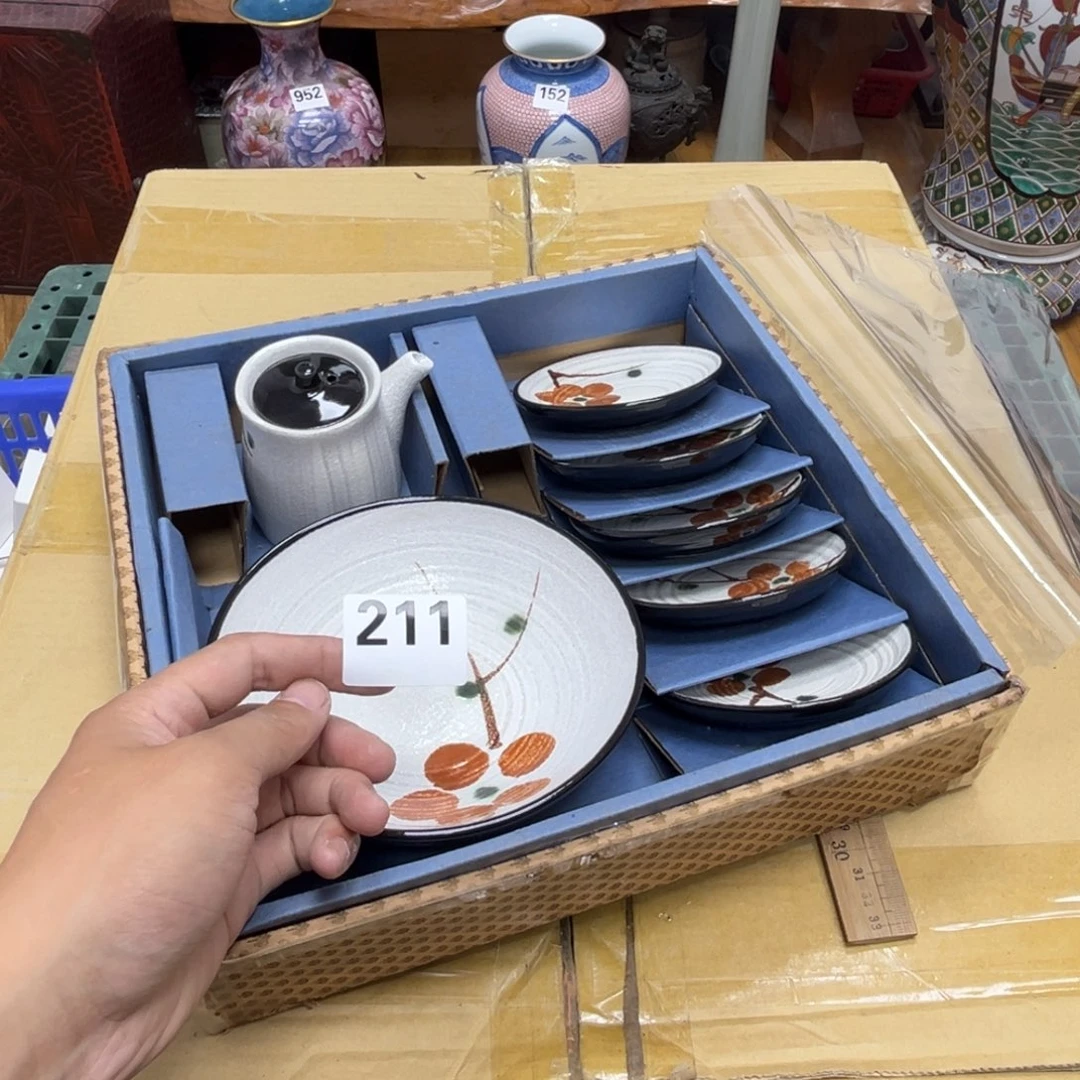 瓷片摆件工艺品瓷器摆件777