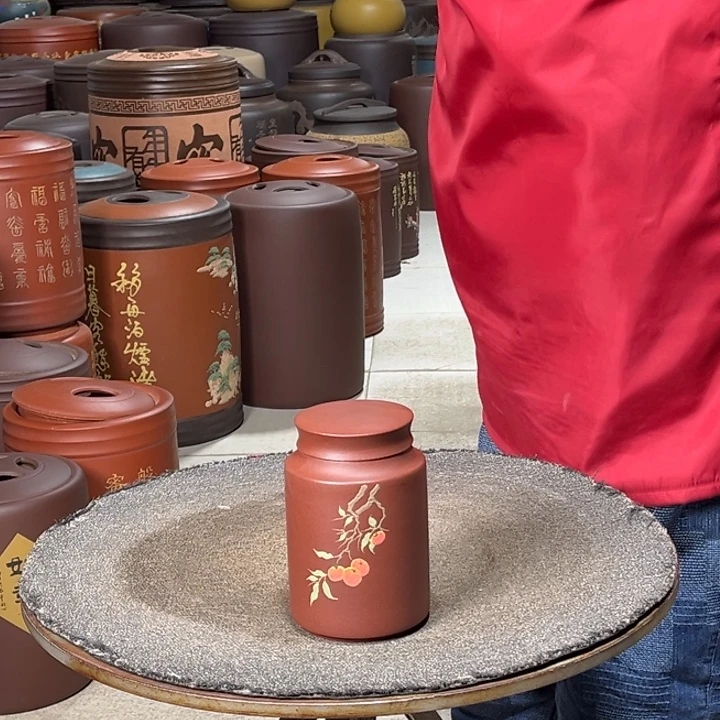 茶叶罐紫砂茶叶罐