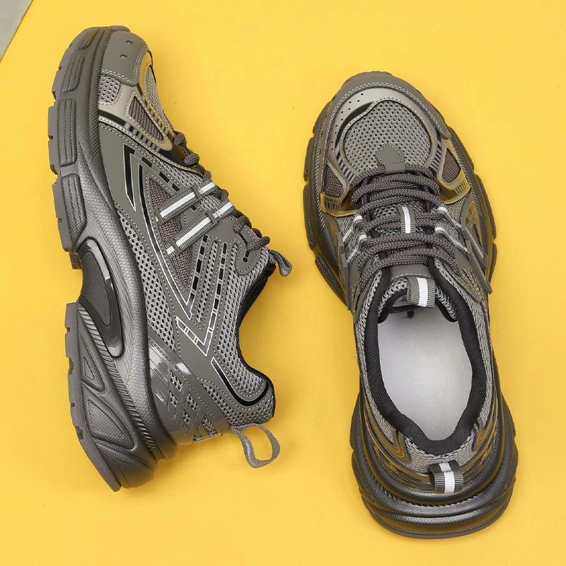 纪诗哲ZECNS/纪诗哲新款老爹鞋厚底增高透气季新款百搭潮款