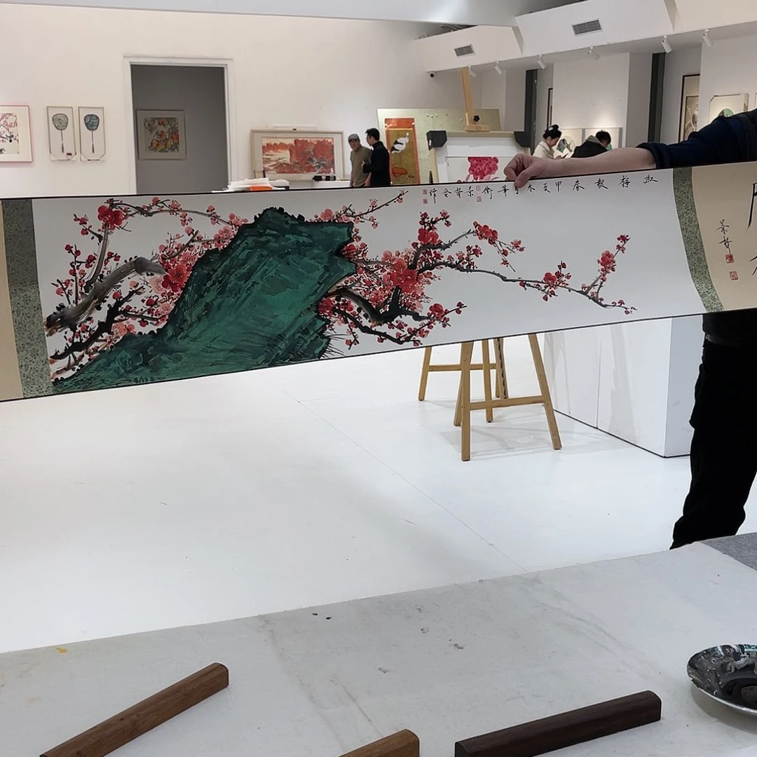 国画以文会友崔景哲