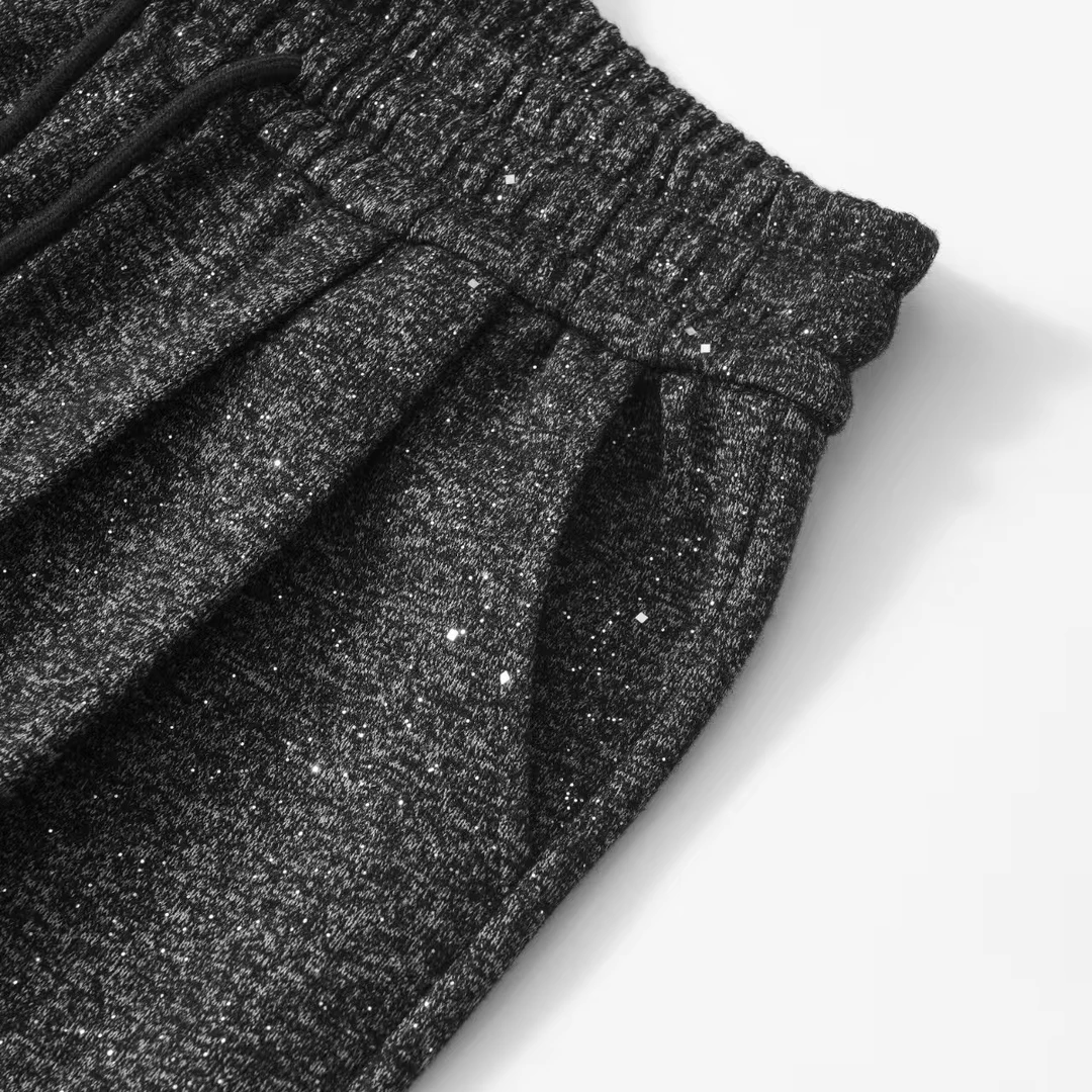 盈银爆款闪闪裤撒银休闲裤