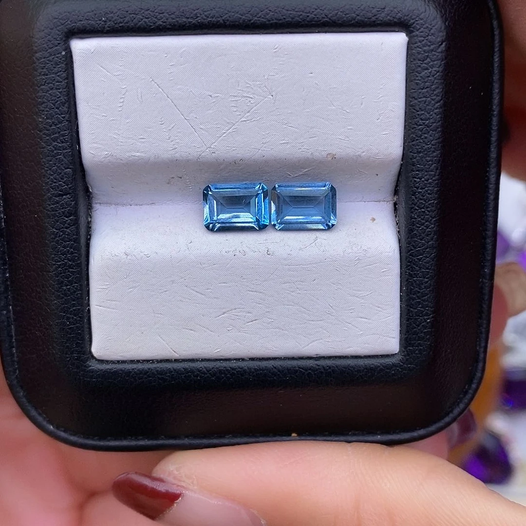 托帕石纯天然托帕石裸石定制2.2c t x未镶嵌小*～