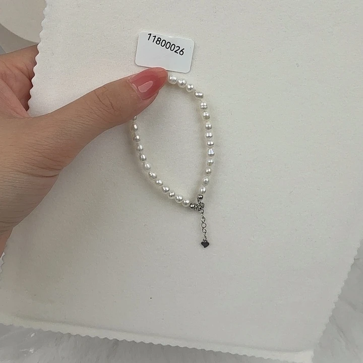 银S925镶嵌淡水珍珠123
