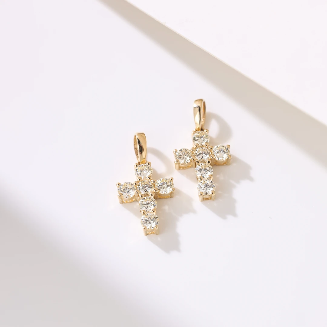 【举石臻选】TA0712-1204-26钻石吊坠18k（一件/多样性发）E