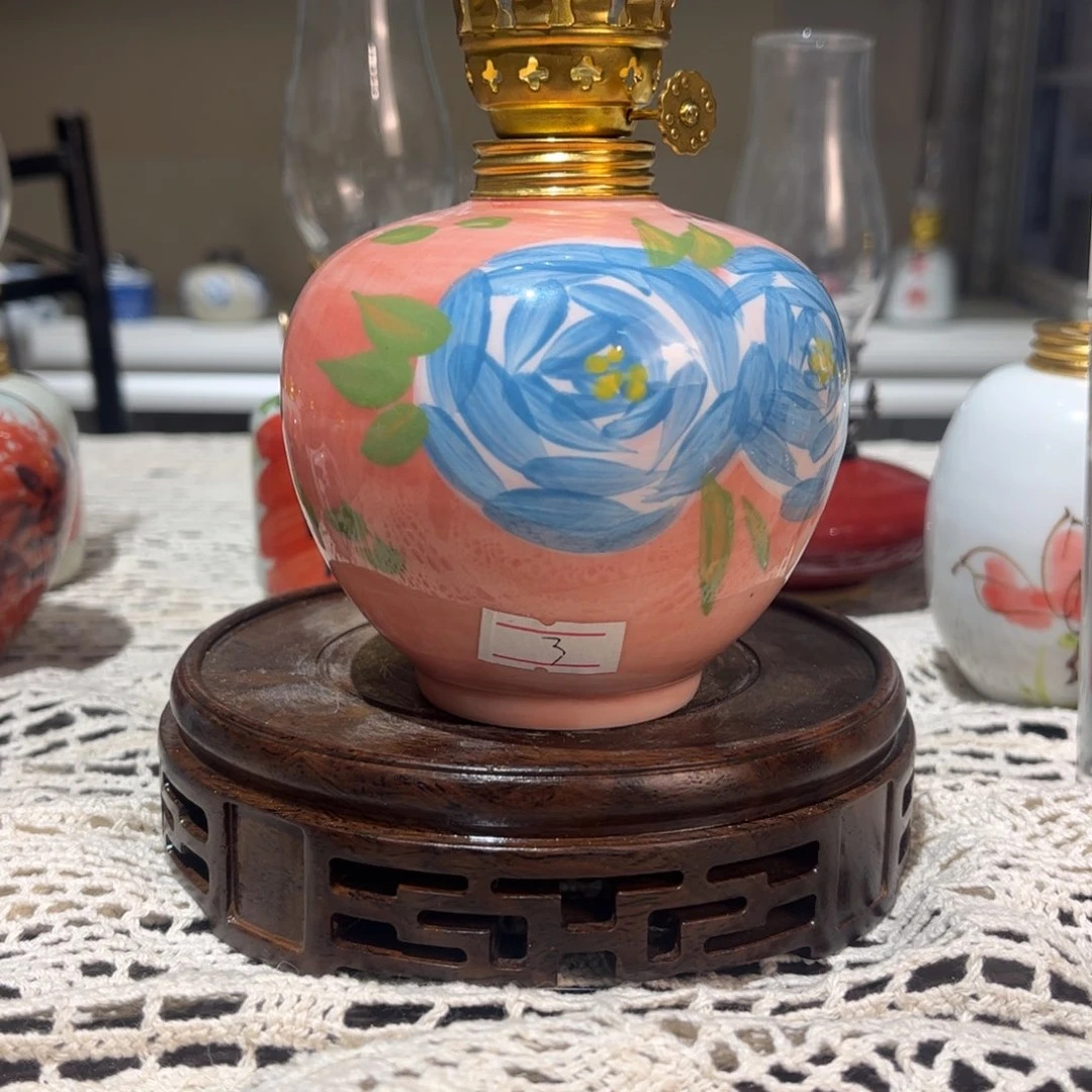 摆件景德镇陶瓷香薰灯