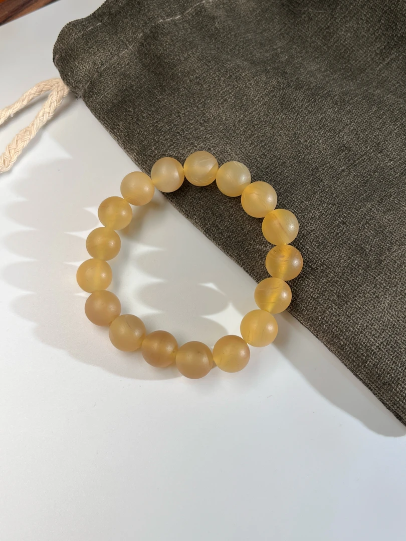 【大美】4858-穿甲 圆珠手串