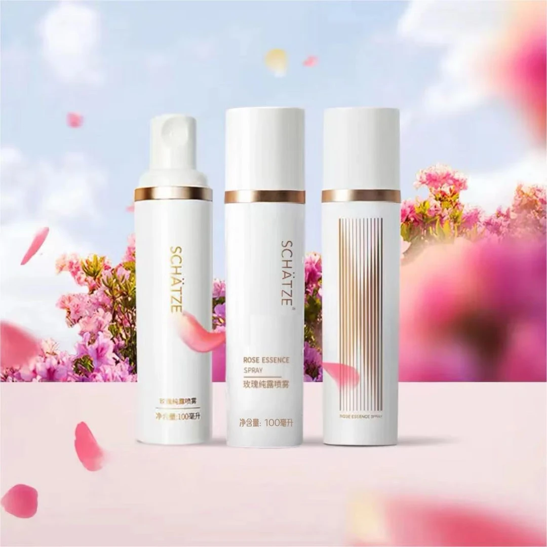 SCHATZE大马士革玫瑰纯露喷雾保湿爽肤水补水提亮清透保湿水润