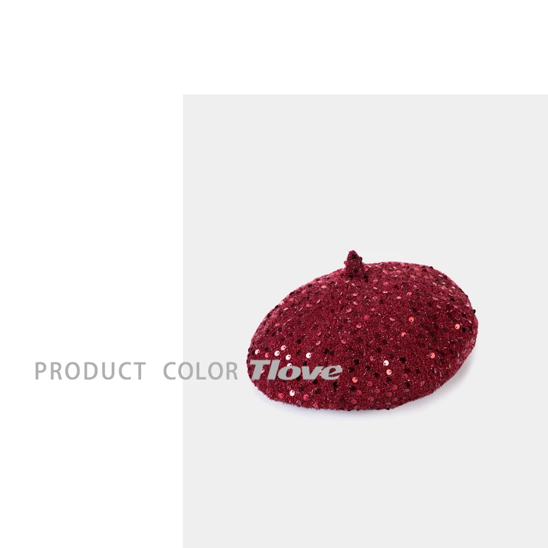 L9718+L9824春秋冬气质百搭款小香风贝雷帽