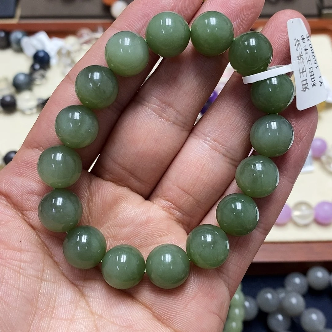 和田玉手链未镶嵌