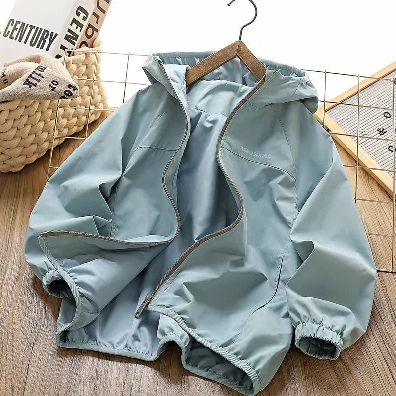 春夏休闲百搭儿童冲锋衣