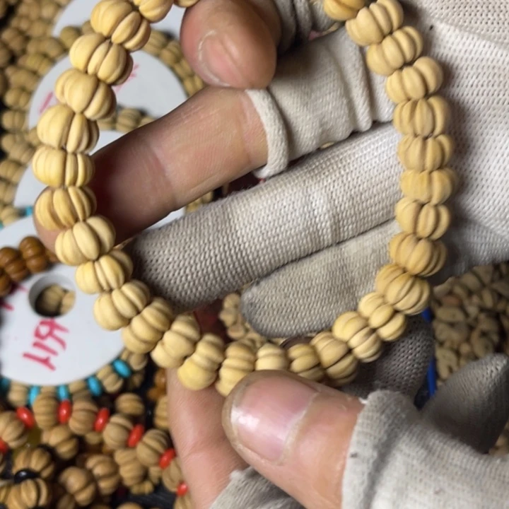 吊坠桃核多瓣山楂核手串