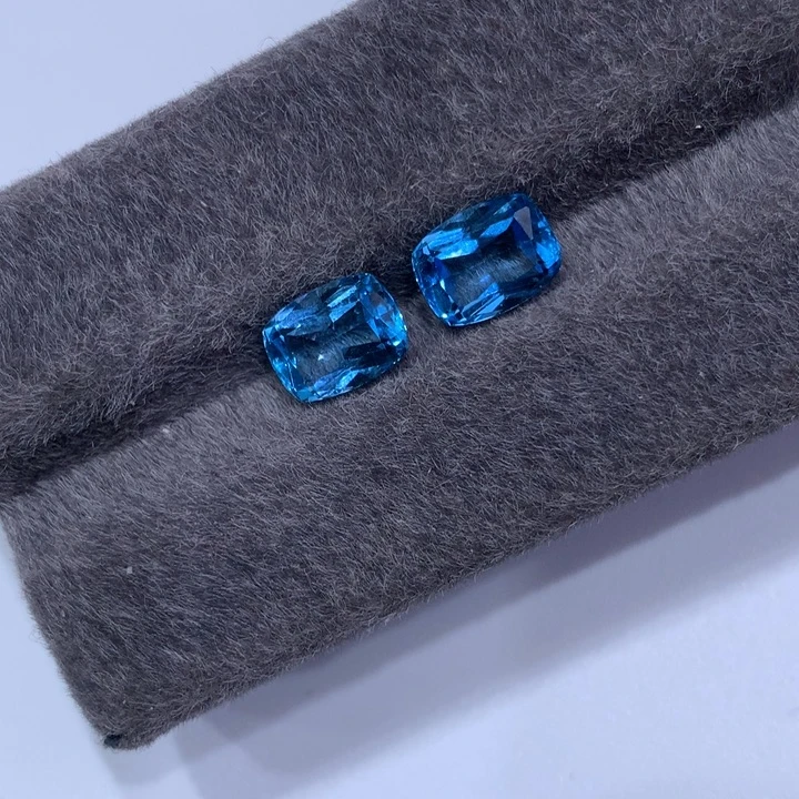 未镶嵌裸石托帕石3.8克拉