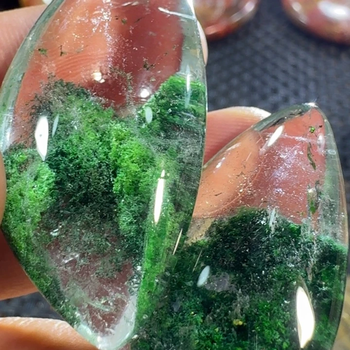 水晶吊坠(不含链)未镶嵌心**内