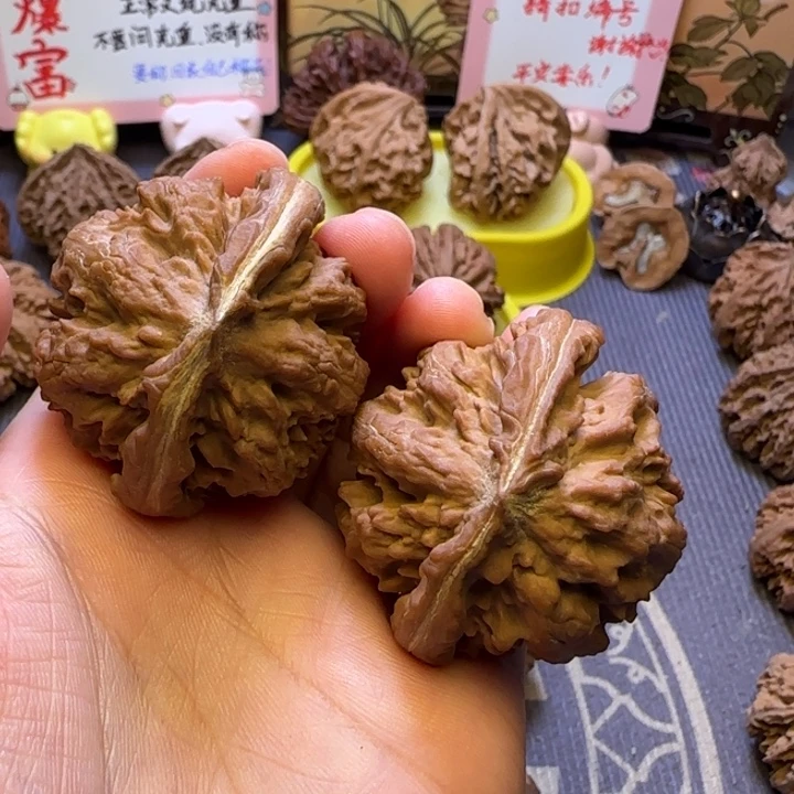 焦***超把件文玩核桃核桃6