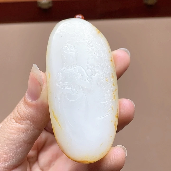 和田玉挂件未镶嵌F