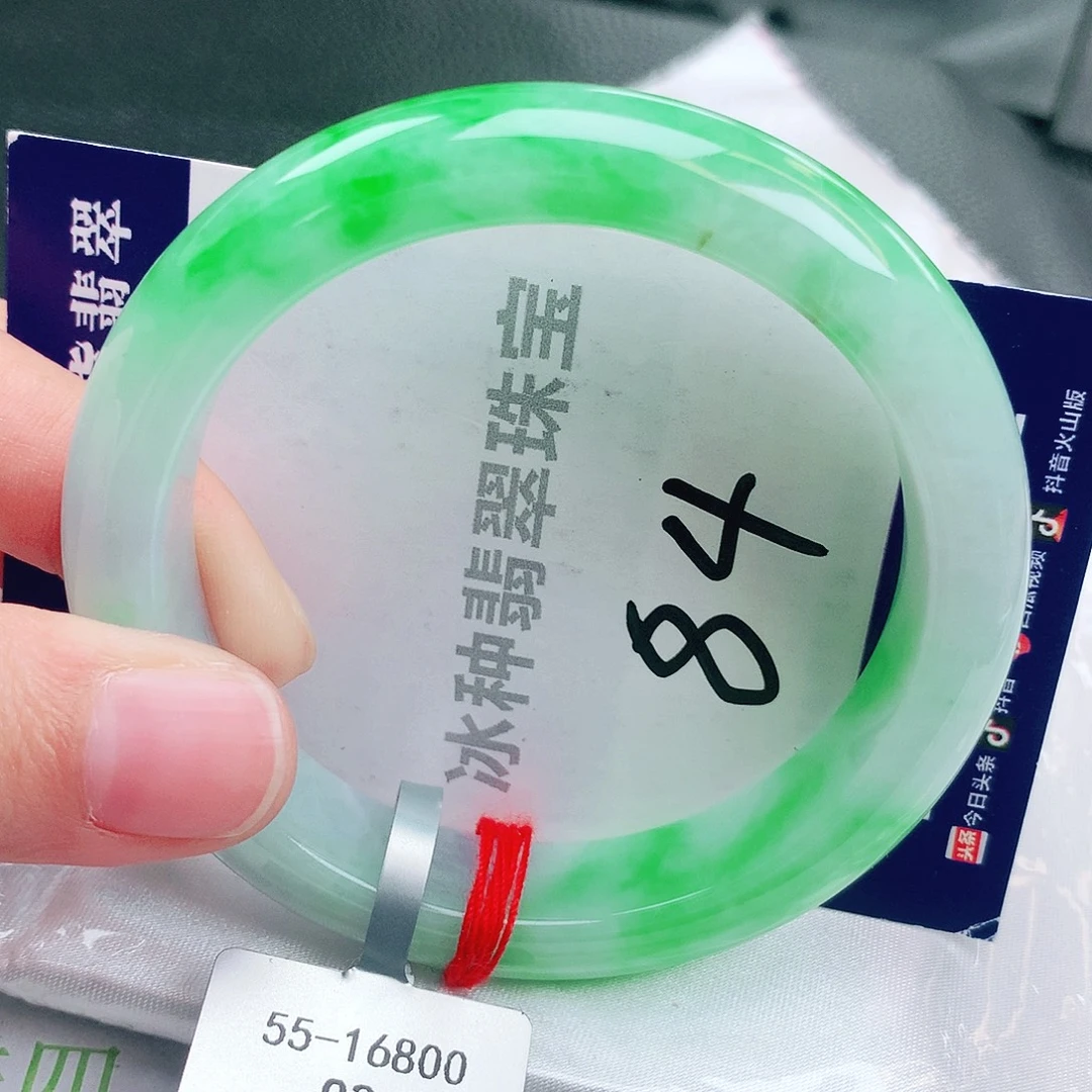 翡翠未镶嵌手镯缅甸天然a货翡翠手镯