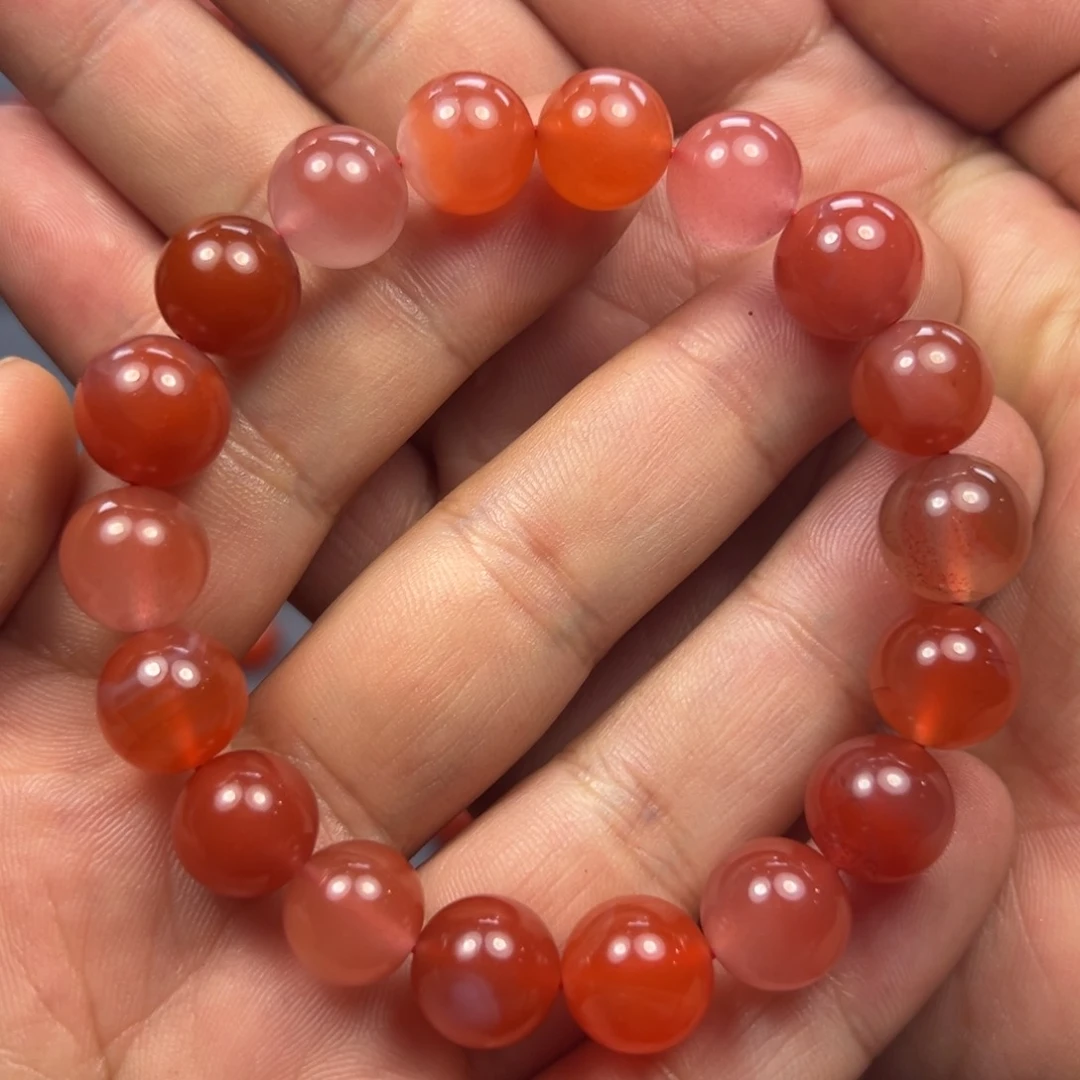 南红玛瑙手串未镶嵌