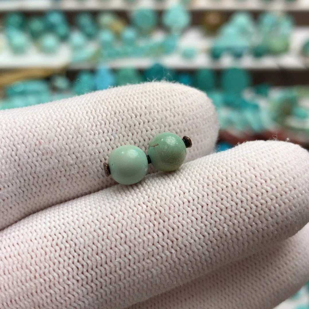 绿松石未镶嵌散珠